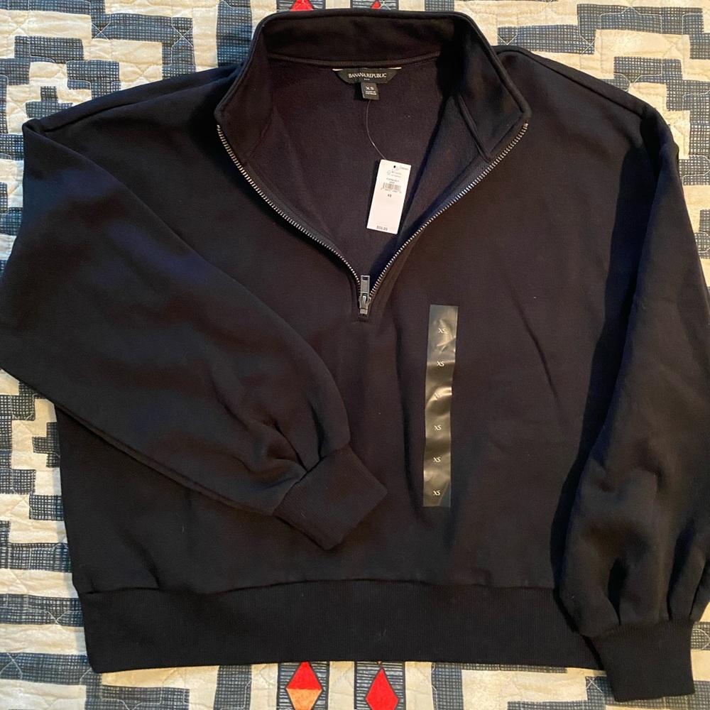 COPY - Banana Republic Quarter Zip (NWT)
